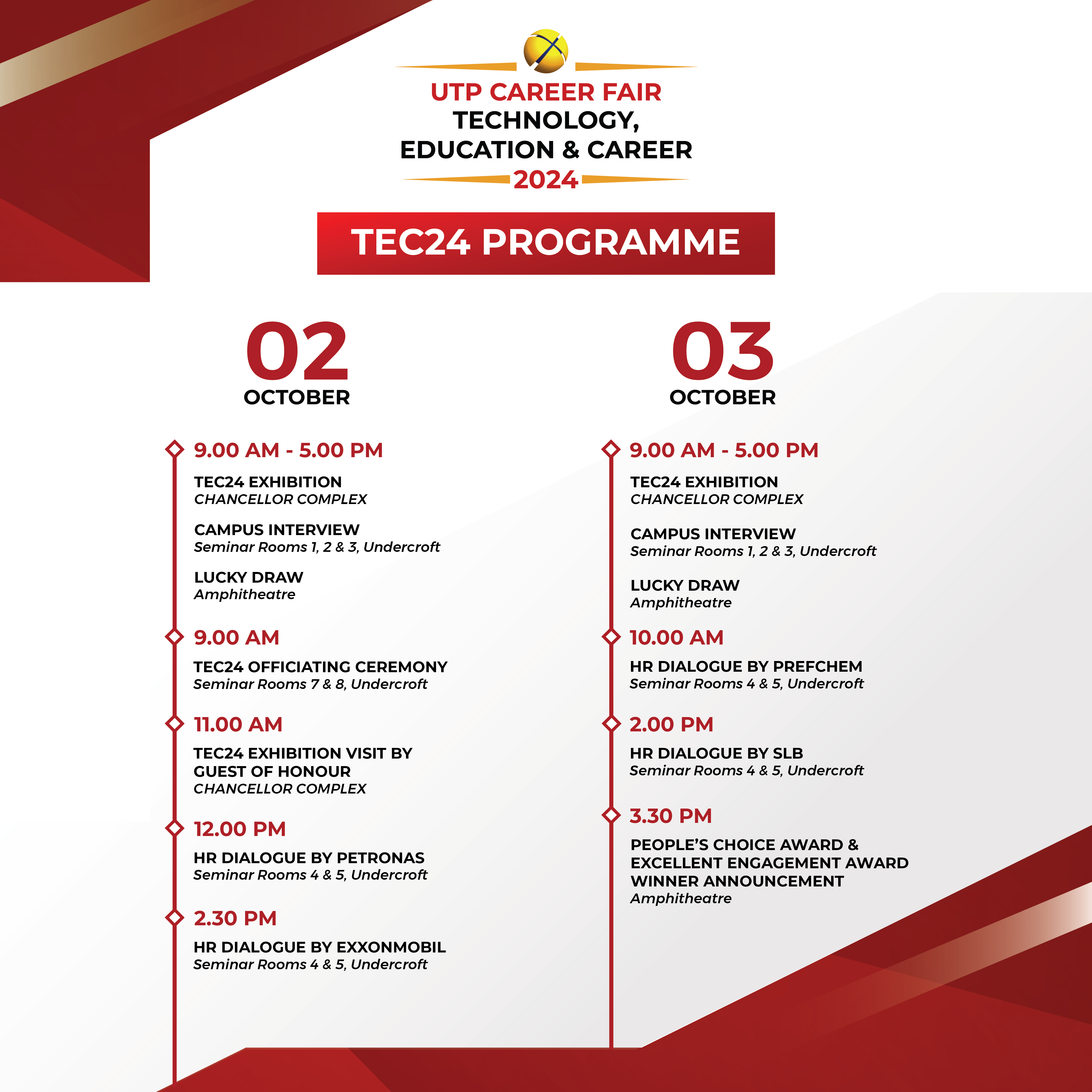 WHAT’S ON #TEC23